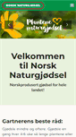 Mobile Screenshot of naturgjodsel.no